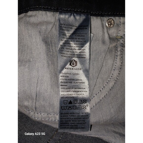 Levi’s Signature Gold Mid Rise Skinny Stretch Blue Jeans Women’s Size 26L - Picture 6 of 7